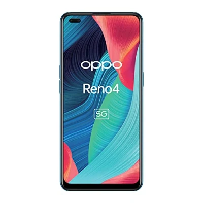 Abbildung von OPPO Reno4 5G Smartphone 8/128 GB Galactic Blue Dual SIM Android 10.0, 5983786, Blau