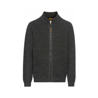 Abbildung von camel active Strickjacke, Herren, Größe: Medium, Asphalt