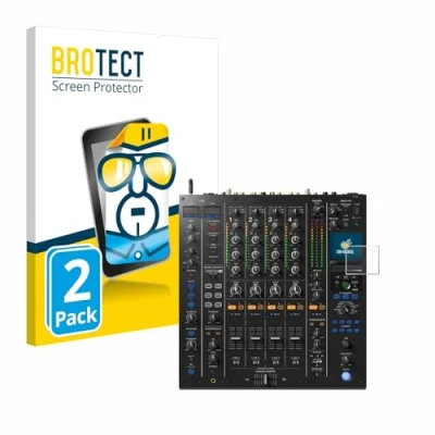 Abbildung von BROTECT (2 Stück Schutzfolie für Pioneer DJM A9 Displayschutz Folie Ultra Klar