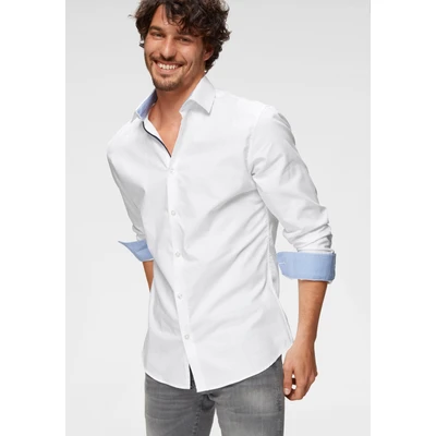 Abbildung von Selected Homme Slhslimnew MARK Shirt Businesshemd, Herren, Größe: XS, Bright white