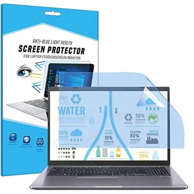 Abbildung von FiiMoo 15.6&quot; Laptop Anti Blaulicht Schutzfolie, Premium Blue Screen Protector, Blendschutzfolie Augenschutz Displayschutzfolie für 15.6 inch (2 Pack)