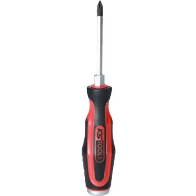 Abbildung von KS TOOLS 151.1102 E Schraubendreher PH1 185, 80 Kreuzschlitz (PH)