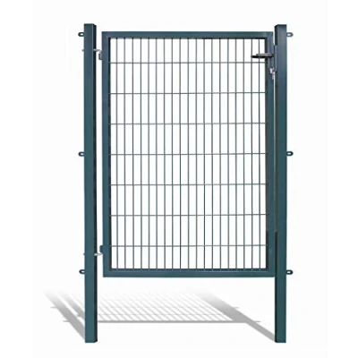 Abbildung von Arvotec Gartentor für Stabmattenzäune, anthrazit, BxH:1200x1600mm inkl. Pfosten mit Befestigungsmaterial &amp; Ersatzschlüsseln Top Qualität zum Bestpreis!