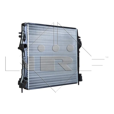 Abbildung von NRF 58316A Kühler, Motorkühlung Aluminium 470 462 32 FULL KIT Kühlrippen mechanisch gefügt RENAULT: Kangoo I, I Rapid