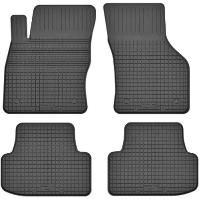 Abbildung von Fußmatten Vorne, Hinten 4er Set für Volkswagen Tiguan 2 ab 2016 Gummi Gumimatten