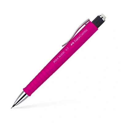 Abbildung von Faber Castell Druckbleistift Poly Matic, Strichstärke 0,7mm, Härtegrad B (weich)