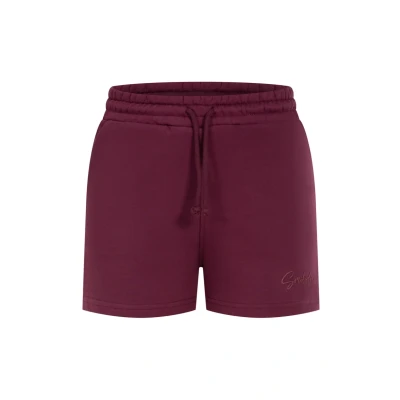 Abbildung von Smilodox Fayne kurze Sporthose, Damen, Größe: Small, Dunkel lila