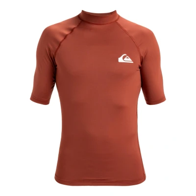 Abbildung von Quiksilver Everyday UPF50 Surfshirt, Herren, Größe: Small, Henna