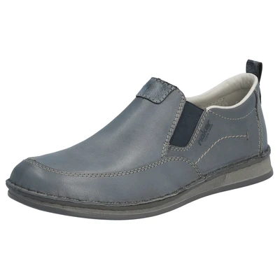 Abbildung von Rieker Halbschuhe Slipper, Herren, Größe: 41, Blau Schuhe