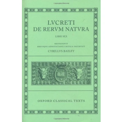 Abbildung von Lucretius De Rerum Natura: Libri Sex (Oxford Classical Texts)