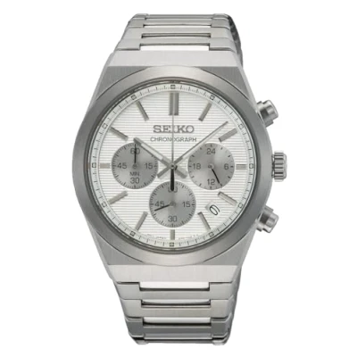 Abbildung von Seiko Herren Analog Quarz Uhr mit Edelstahl Armband SSB451P1