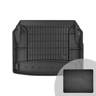 Abbildung von FROGUM ProLine 3D Gummimatte Exklusive Auto Kofferraummatte Kofferraumwanne für Mercedes Benz E Klasse W212 2009 2016 Bequemer Organiser Die höchsten Kanten