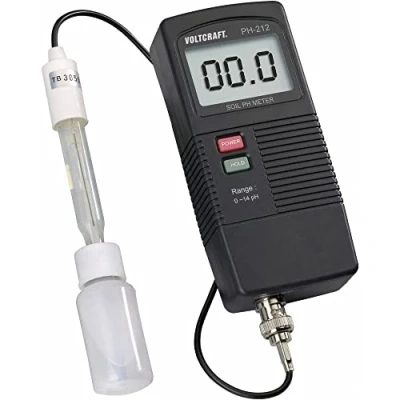 Abbildung von VOLTCRAFT Bodentest pH 212 Bodenanalyse Set Wert