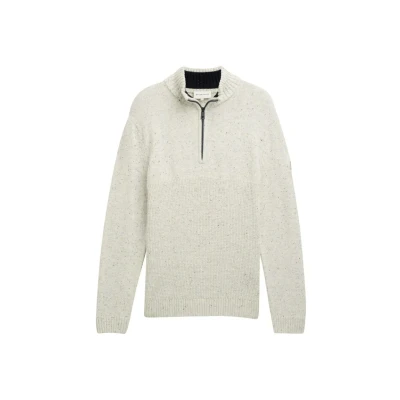Abbildung von TOM Tailor Strickpullover, Herren, Größe: XXL, Offwhite melange multi neps