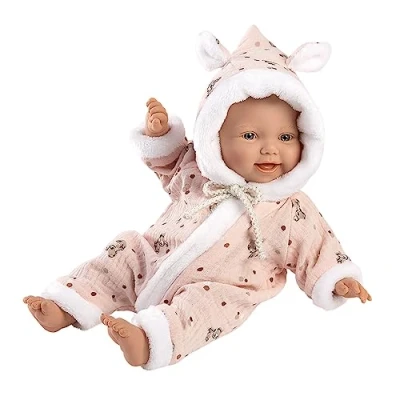 Abbildung von Llorens Babypuppe mit Overall, 32 cm