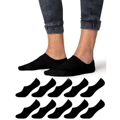 Abbildung von Occulto 10 PACK FÜSSLINGE Socken, Herren, Größe: 39 42, Black