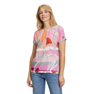 Abbildung von Betty Barclay Tshirt print, Damen, Größe: 36, Rose cream