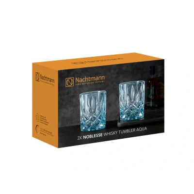 Abbildung von Nachtmann Whiskeygläser Noblesse Aqua 295 ml 2 Stück