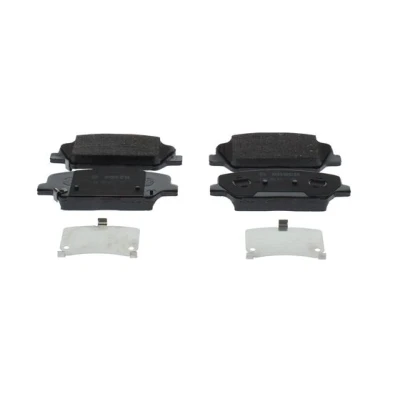 Abbildung von BOSCH 0 986 494 671 Bremsbelagsatz Low Metallic mit akustischer Verschleißwarnung, integriertem Verschleißwarnkontakt HYUNDAI: i30 II Schrägheck