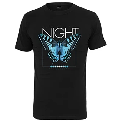 Abbildung von Mister Tee Night Tshirt print, Herren, Größe: XL, Black