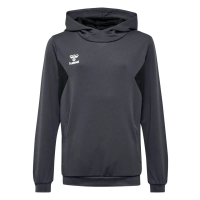 Abbildung von Hummel Authentic Kapuzenpullover für Kinder, Größe: 116, Asphalt