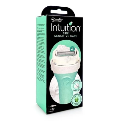 Abbildung von Wilkinson Rasierklingen Intuition 2 in 1 Sensitive Care Rasierer