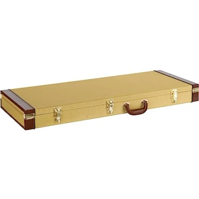 Abbildung von Shaman E Gitarrenkoffer Hardcase Tweed Robuster Hartschalen Formkoffer im schicken Retro Look