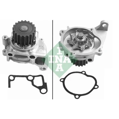Abbildung von INA 538 0101 10 Wasserpumpe 19 mit Dichtung für Zahnriementrieb MAZDA: 6 Sport Kombi, 3 Hatchback, 5