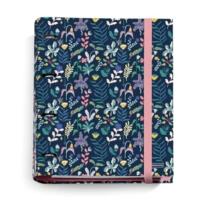 Abbildung von Miquelrius Ringbuch mit 4 Ringen Typ D 100 karierten Blättern 5x5 mm in verschiedenen Farben zum Sortieren, Hardcover, A4 Ordner Gummizugverschluss