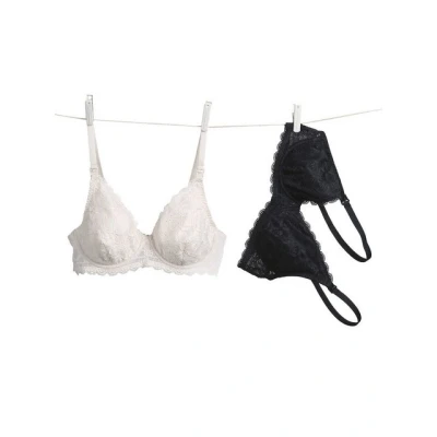 Abbildung von vertbaudet Still BH 2er Pack BHs mit Spitze und Bügeln