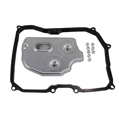 Abbildung von METZGER 8020083 Hydraulikfiltersatz, Automatikgetriebe mit Dichtung Distanzhülse VOLKSWAGEN: Jetta 4, GOLF 6