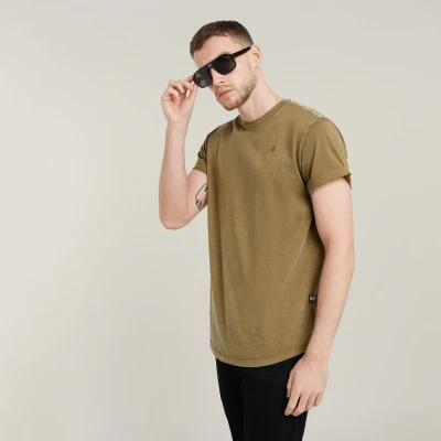 Abbildung von G STAR LASH Tshirt basic, Herren, Größe: Large, Kangaroo gd