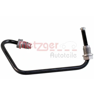 Abbildung von METZGER 4120011 Bremsleitung vorne links, am Bremssattel AUDI: A6 C6 Avant, Limousine, A4 B7 SEAT: Exeo ST