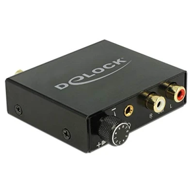 Abbildung von Delock Konverter Digital Audio zu Analog HD mit Kopfhörerverstärker
