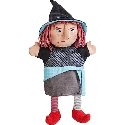 Abbildung von Haba Handpuppe Hexe Hella, 39 cm, unisex neutral
