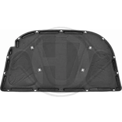 Abbildung von DIEDERICHS 8810260 Motorraumdämmung Motorhaube mit Befestigungsmaterial AUDI: A6 C6 Avant, Limousine