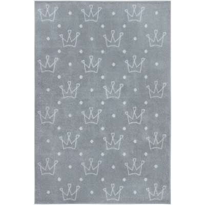 Abbildung von HANSE Home Kinderteppich &quot;Adventures Crowns&quot;, rechteckig, Spielteppich, weich, Kinderzimmer, Kurzflor, Spielunterlage, Teppich