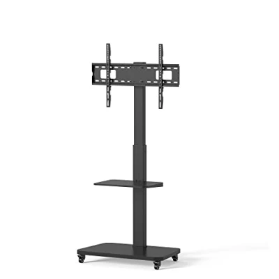 Abbildung von conecto TV Ständer Standfuß für Flachbildschirm Fernseher Wandhalterung, (bis 75 Zoll, mit Rollen)