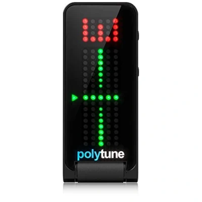 Abbildung von TC Electronic POLYTUNE CLIP Ansteck Tuner mit polyphonen, Stroboskop und chromatischen Modi 108 LED Matrix Display für ultimative Stimmleistung