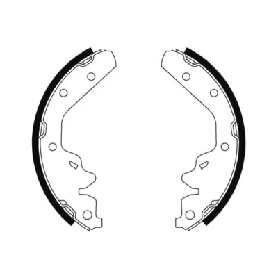 Abbildung von TEXTAR 91063800 Bremsbacken 200 34 ohne Handbremshebel CHRYSLER: Sebring II Cabrio, LeBaron III Cabrio