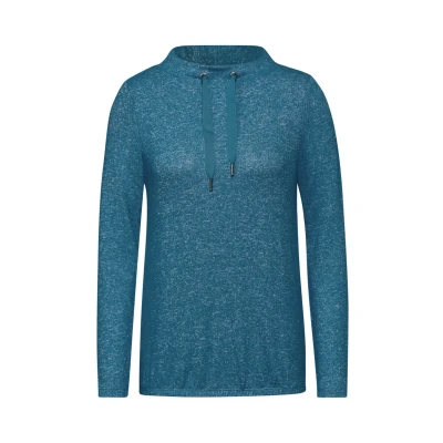 Abbildung von Cecil Langarmshirt Strickpullover, Damen, Größe: XL, Blau