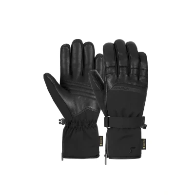 Abbildung von Reusch Erwachsene Fingerhandschuhe Ethan Gore TEX extra warm, wasserdicht, atmungsaktiv, Schwarz, 10