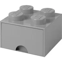 Abbildung von LEGO Aufbewahrung mit Schublade 4, Dark Grey