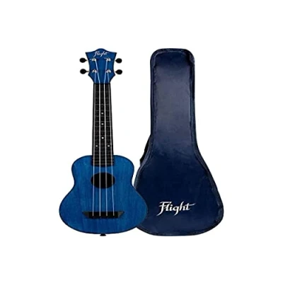 Abbildung von TUSL35 ABS Reise Ukulele mit langem Hals, Dunkelblau
