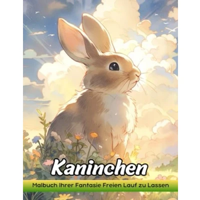 Abbildung von Kaninchen: Malbuch Für Erwachsene Mit Kaninchen Zum Stressabbau Und Zur Entspannung