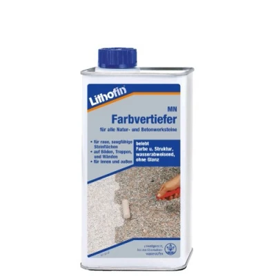 Abbildung von LITHOFIN MN Farbvertiefer für Rauhe Natursteinflächen 5 Ltr Naturstein Reiniger