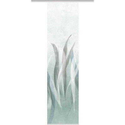 Abbildung von Schiebegardine SIRALIO Schiebegardine, Seidenoptik, 245x60 cm, Pflanzendruck, HOME WOHNIDEEN, (1 St), 100% Polyester