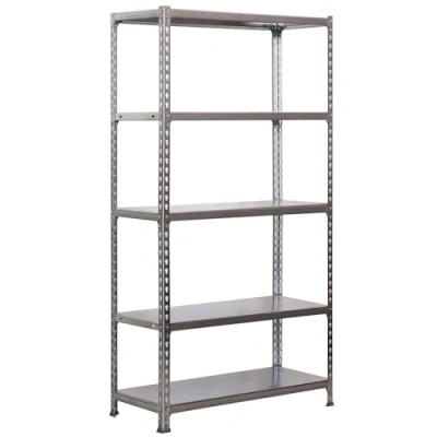 Abbildung von SimonRack Metallregale, 2000 x 1000 300 mm, 5 Regalböden, 180 kg Flexion Punkt, Industrie Regal, Grau/Galva Simonclick