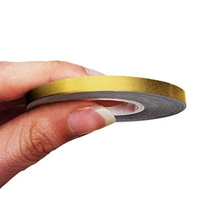Abbildung von 4R Quattroerre.it 10464 Trim Stripes Klebestreifen für Autos, Gold, 5 mm x 10 mt