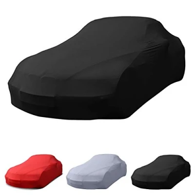Abbildung von Autoplane Kompatibel mit Porsche Innenbereich Stretch Super Soft extrem atmungsaktiv Ganzgarage Autoabdeckung Car Cover Abdeckplane schmutzabweisend Autogarage Staubschutz
